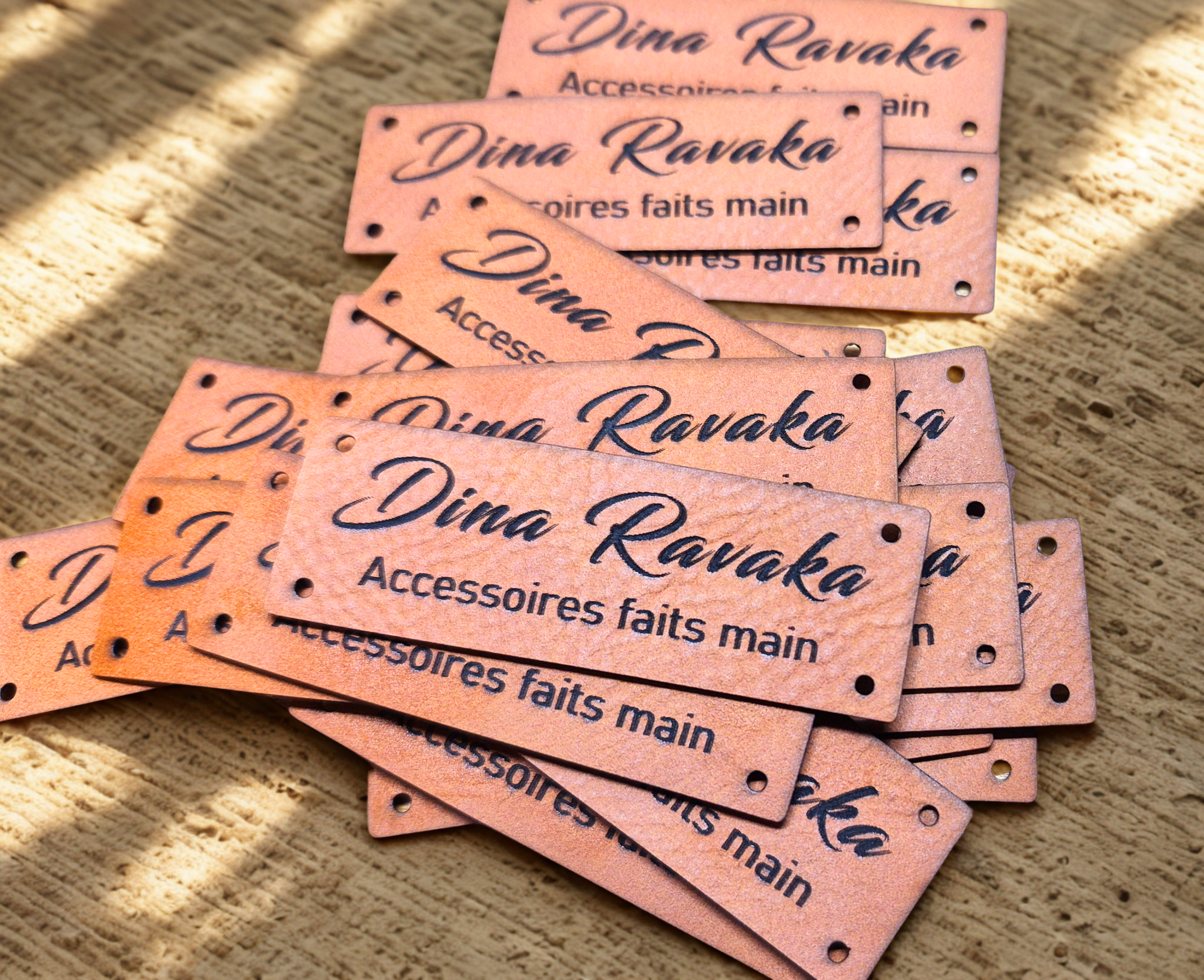 Leatherette Labels